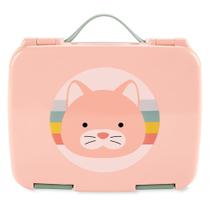 Kit De Alimentação Skip Hop Bento Box Zoo Gatinha Rosa