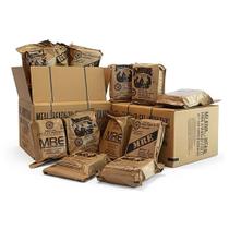 Kit de Alimentos de Emergência MRE com 24 Refeições, Sucata Militar dos EUA Kit de Alimentos de Emergência MRE com 24 Refeições, Sucata Militar dos EUA