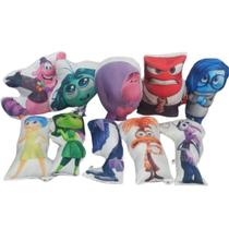 Kit de Almofadas Cheias 3D - Filme Divertidamente 2 Todos os Personagens Kit de Almofadas Cheias 3D - Filme Divertidamente 2 Todos os Personagens