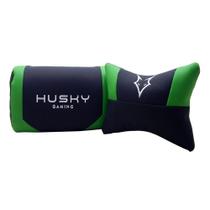 Kit de Almofadas para Cadeira Husky Gaming Hailstorm, Preto e Verde - PREP088