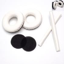 Kit de Almofadas para Fones Voarmaks para Sennheiser HD25 Branco Kit de Almofadas para Fones Voarmaks para Sennheiser HD25 Branco