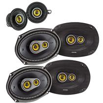 Kit de Alto-falantes KICKER CS 6x9 e 3.5 para Dodge Ram