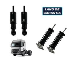 Kit de Amortecedor Cabine Mercedes-Benz Atego 04 peças Kit de Amortecedor Cabine Mercedes-Benz Atego 04 peças