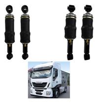 Kit De Amortecedor Pneumático Cabine Iveco Stralis 04 Peças