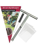 Kit de amostragem de sonda de solo SturdyShape, aço inoxidável de 30 cm Kit de amostragem de sonda de solo SturdyShape, aço inoxidável de 30 cm