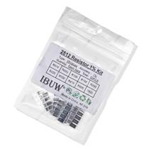 Kit De Amostras De Resistores SMD 2512 1% 50 Peças - 10 Valores: 1R00, R500, R470, R330, R220, R200,