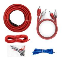 Kit de Amplificador RAPTOR Série Vice 600W 8 AWG com Cabo RCA