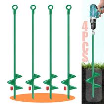 Kit de Anclaje a Tierra LIFEBED de 46 cm para Juegos de Columpios, Cobertizos, etc.