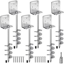 Kit de Anclajes al Suelo BeneLabel 6 Piezas de 46 cm para Trampolín