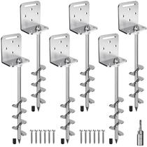 Kit de Anclajes para Tierra BeneLabel 6 Unidades para Trampolín de 18" con Soportes