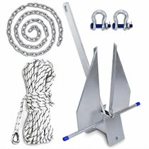 Kit de Âncora para Barco SajoSolid Danforth Galvanizada 4,5 kg Kit de Âncora para Barco SajoSolid Danforth Galvanizada 4,5 kg