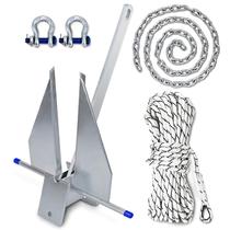 Kit de Âncora para Barco SajoSolid Danforth Galvanizada 8 kg Kit de Âncora para Barco SajoSolid Danforth Galvanizada 8 kg