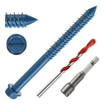 Kit de ancoragem de parafusos de concreto kvohlum 1/4 x 4 Kit de ancoragem de parafusos de concreto kvohlum 1/4 x 4