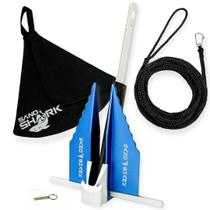 Kit de ancoragem SandShark Premium Mini Fluke Jet Ski PWC Kayak Kit de ancoragem SandShark Premium Mini Fluke Jet Ski PWC Kayak