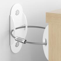 Kit de Âncoras para Móveis RORMGO 10 Unidades com Proteção Anti-Tombamento em Metal