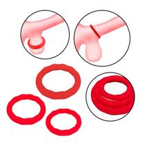 Kit de Anéis Penianos em Silicone