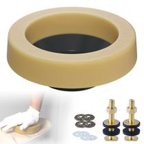 Kit de Anel de Cera para Vaso Sanitário Hibbent Universal para Dreno de 3"-4"