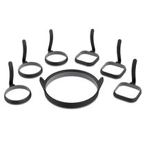 Kit de anel de ovo/anel de omelete Blackstone 5515 Silver Kit de anel de ovo/anel de omelete Blackstone 5515 Silver