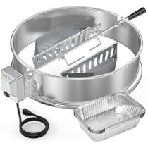 Kit de Anel para Rotisserie onlyfire 22" em Aço Inoxidável 110V Kit de Anel para Rotisserie onlyfire 22" em Aço Inoxidável 110V