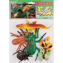 Kit de animais e insetos - 1 kit 3 modelos - hm toys - 2317