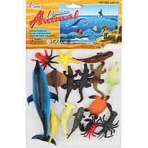 Kit de animais marinho - 1 kit 3 modelos - hm toys - 2309