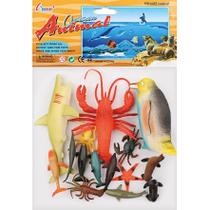 Kit de animais marinho - 1 kit 3 modelos - hm toys - 2310