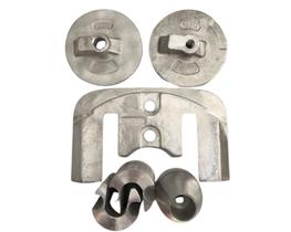 Kit de anodos para rabeta bravo iii mercruiser