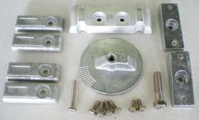 Kit de ânodos Tecnoseal para Mercury Verado 6 com hardware - Zinco Kit de ânodos Tecnoseal para Mercury Verado 6 com hardware - Zinco