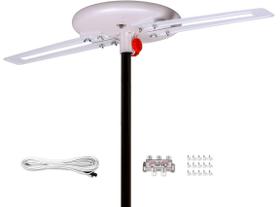 Kit de antena de TV externa HD omnidirecional Five Star 2024 4K 4TV