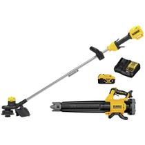 Kit de aparador de cordas e soprador de folhas DEWALT 20V MAX DCKO215M1 Kit de aparador de cordas e soprador de folhas DEWALT 20V MAX DCKO215M1