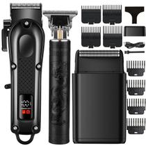 Kit de Aparadores de Cabelo OIYO 3 em 1 Sem Fio Kit de Aparadores de Cabelo OIYO 3 em 1 Sem Fio