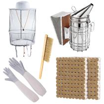 Kit de apicultura ZFFxh Bee Hive Smoker com pellets Bee Smoker