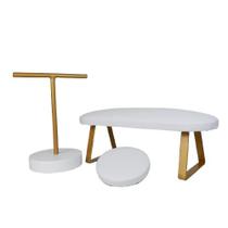 Kit de Apoio para Mãos e Cotovelo + Expositor para Manicure