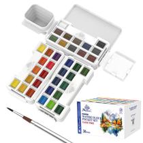 Kit de aquarela portátil PHOENIX Twist 36 cores Kit de aquarela portátil PHOENIX Twist 36 cores
