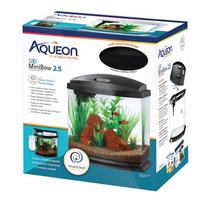 Kit de aquário Aqueon Mini Bow LED 9,5 L preto