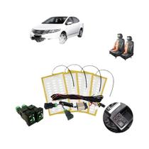 Kit De Aquecedor De Assento De Carro 12V Com Controle Duplo E 4 Almofadas De Aquecimento Para 2 Kit De Aquecedor De Assento De Carro 12V Com Controle Duplo E 4 Almofadas De Aquecimento Para 2