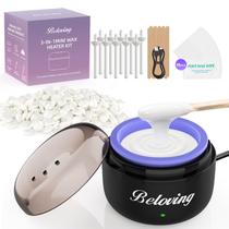 Kit de aquecimento de cera Beloving Mini para nariz, sobrancelha, orelha e cabelo