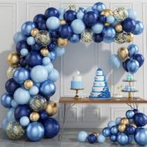 Kit de arco de balão de festa, 87 peças de confetes de látex para festivais para bebês Kit de arco de balão de festa, 87 peças de confetes de látex para festivais para bebês