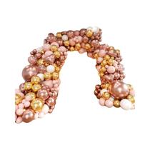 Kit De Arco De Balões Em Ouro Rosé 155 Peças Metálicas Em Ouro, Rosa E Branco Para Casamentos, Kit De Arco De Balões Em Ouro Rosé 155 Peças Metálicas Em Ouro, Rosa E Branco Para Casamentos,