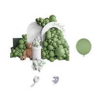 Kit De Arco De Balões Verde Sálvia Para Decoração De Aniversário, Chá De Bebê E Casamento