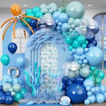 Kit de Arco de Balões YYDTMHT Under The Sea 148 peças