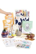 Kit de Argila de Secagem ao Ar Pott'd 2kg com Tintas, Ferramentas e Guias Kit de Argila de Secagem ao Ar Pott'd 2kg com Tintas, Ferramentas e Guias