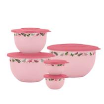 Kit de Armazenamento Murano Borboletas - 5 Peças Tupperware
