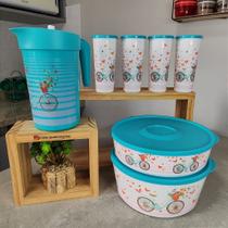 Kit de Armazenamento Tupperware 7 Peças Ilúmina Bike