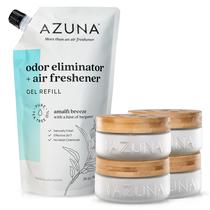 Kit de Aromatizador Azuna para 4 Ambientes com 4 Potes de Gel de 237ml Kit de Aromatizador Azuna para 4 Ambientes com 4 Potes de Gel de 237ml