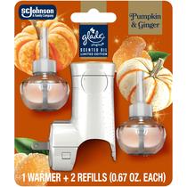 Kit de Aromatizador de Ambiente Glade Pumpkin & Ginger 20 ml Kit de Aromatizador de Ambiente Glade Pumpkin & Ginger 20 ml