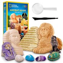Kit de arqueologia National Geographic Ancient Egypt com gemas