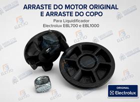 Kit de Arrastadores do Motor e do Copo para Liquidificador Electrolux EBL700 e EBL1000