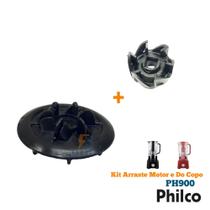 Kit de Arrastes do Motor e Do Copo Originais para Liquidificador Philco PH900 Turbo