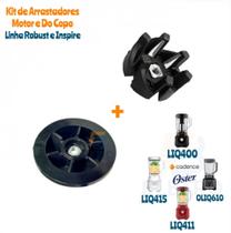 Kit de Arrastes do Motor e Do Copo para Liquidificador Oster OLIQ610 e Cadence Robust - Denverplas